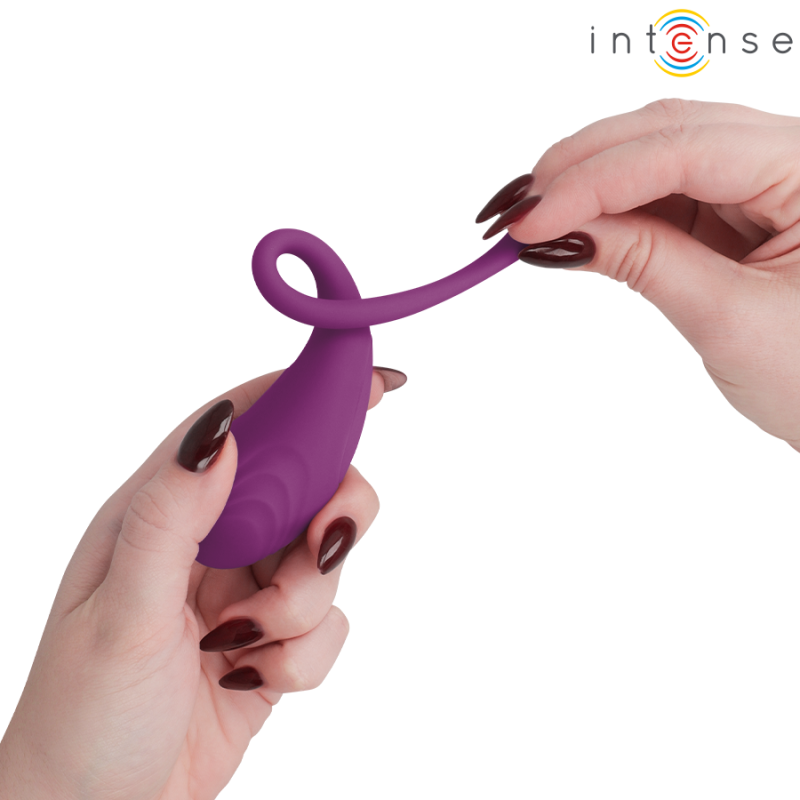 Olivia Huevo Vibrador con Control Remoto Morado