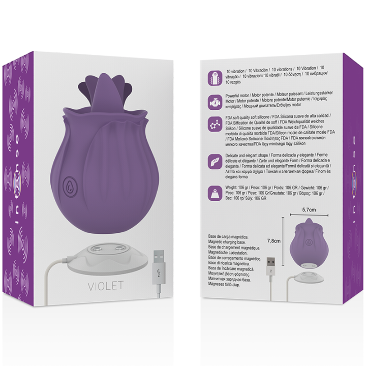 Violet Estimulador Lengua Morado