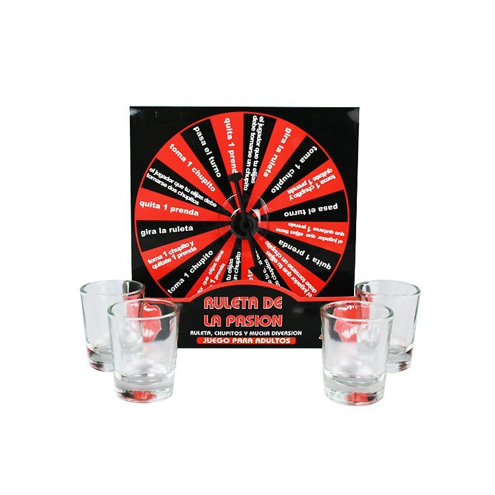 Juego Chupitos Ruleta de la Pasión
