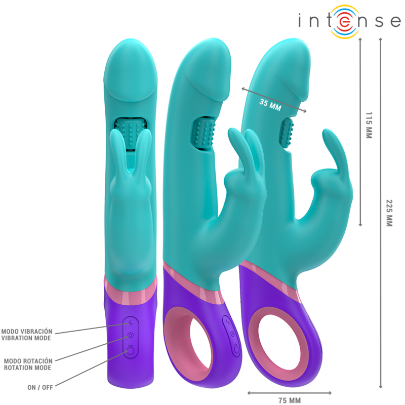 Monica Vibrador Rabbit Rotador