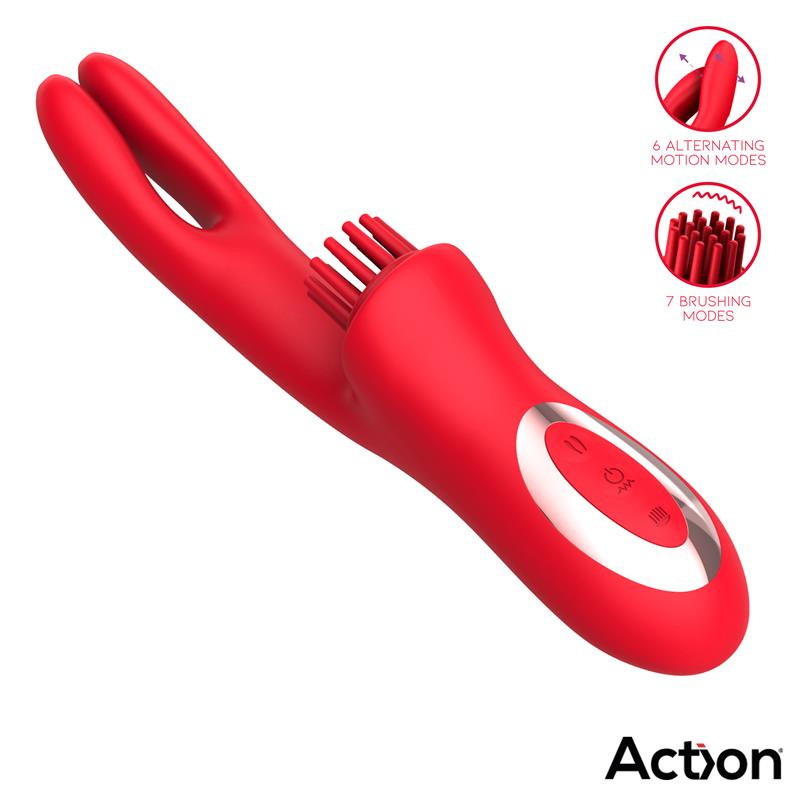 Bilma Vibrador con Movimientos Alternantes y Brushing
