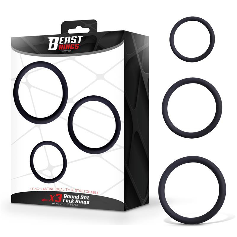 Set de 3 Anillos para el Pene