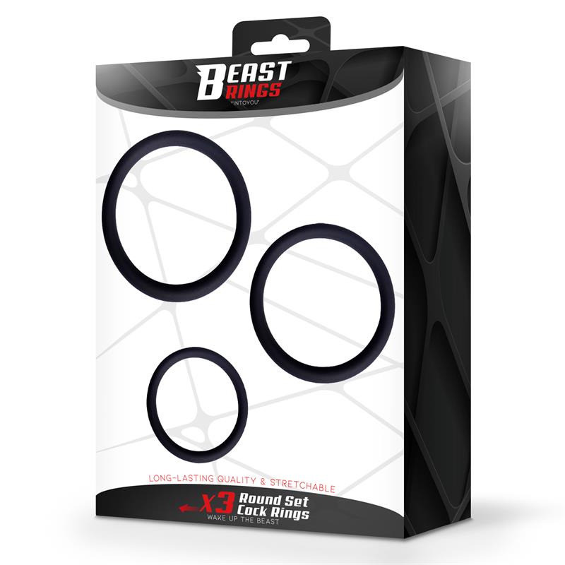 Set de 3 Anillos para el Pene
