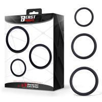 Set de 3 Anillos para el Pene S, M y L