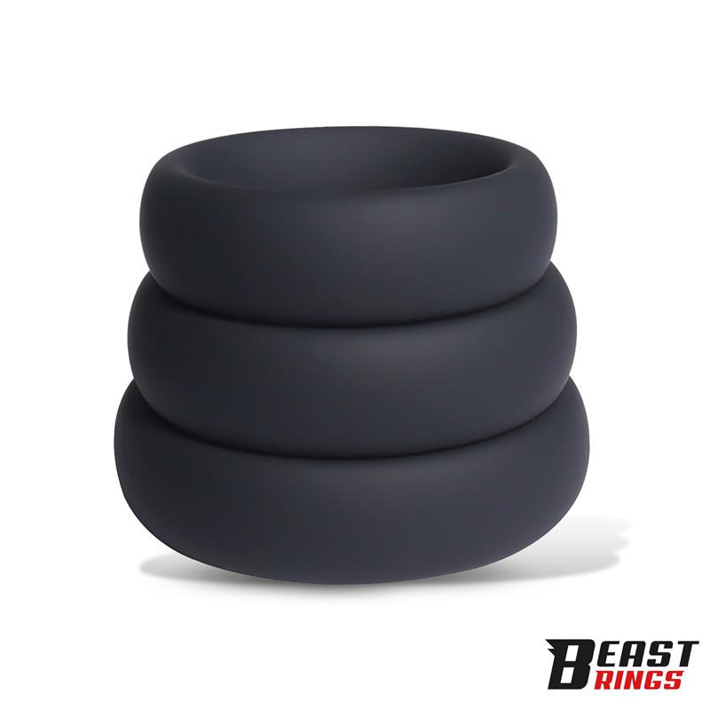 Set de 3 Anillos para el Pene S, M y L