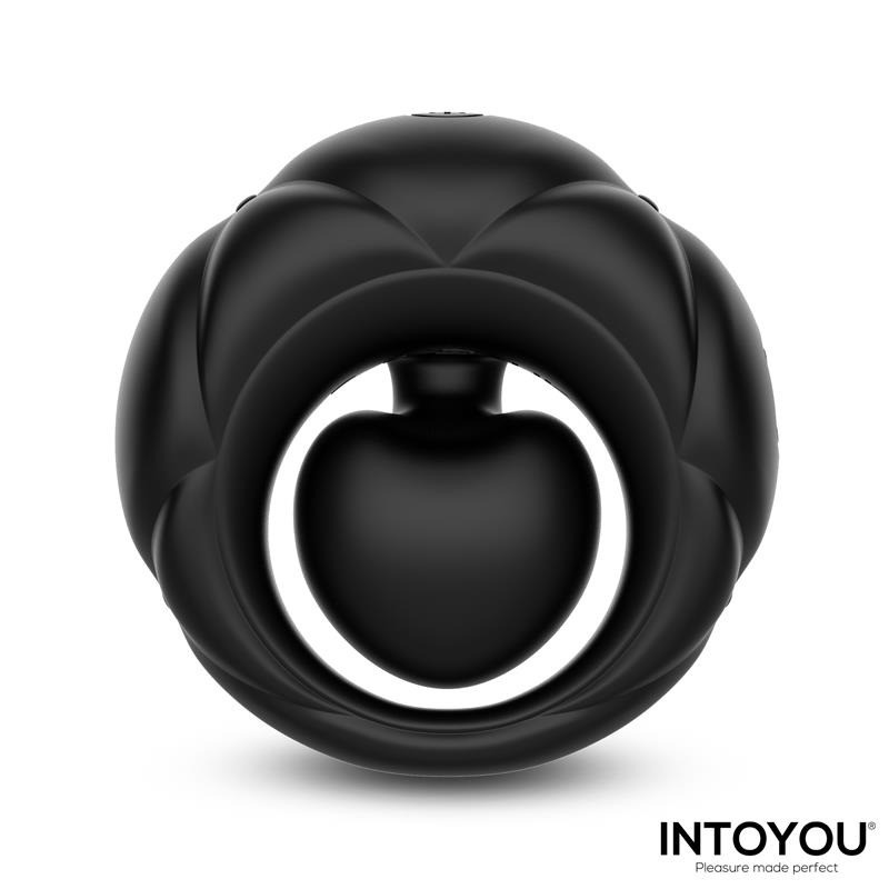 Torus Anillo Vibrador con Bola Clitoriana con Control Remoto