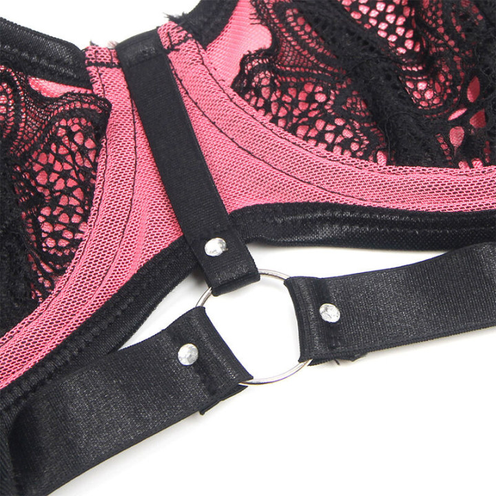 Conjunto Sujetador Rosa