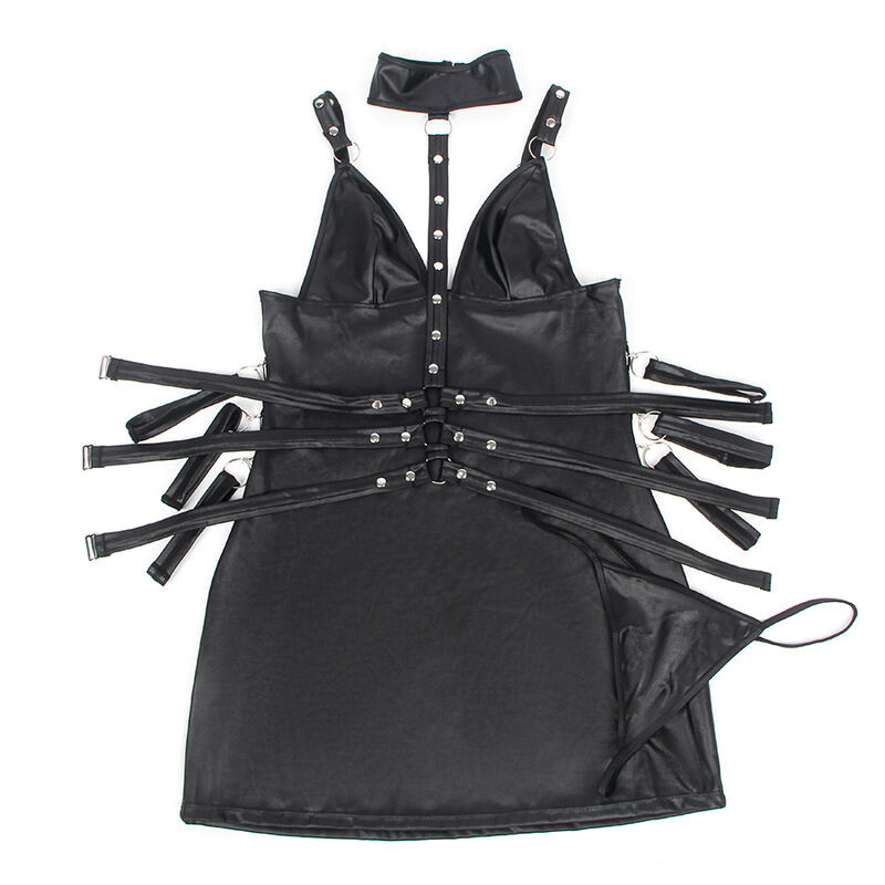 Body Bondage de Cuero Negro