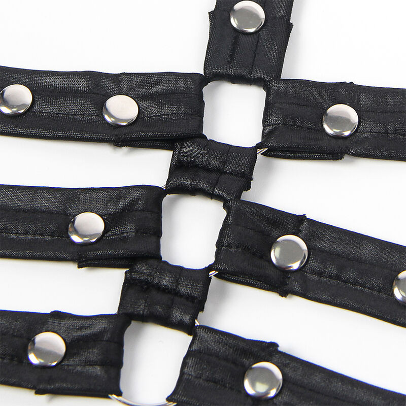 Body Bondage de Cuero Negro