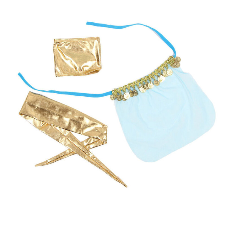 Set de Lenceria India Style Azul