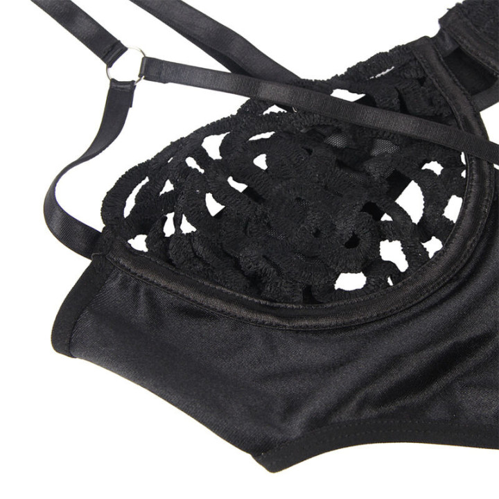 Body Sexy de Encaje Negro