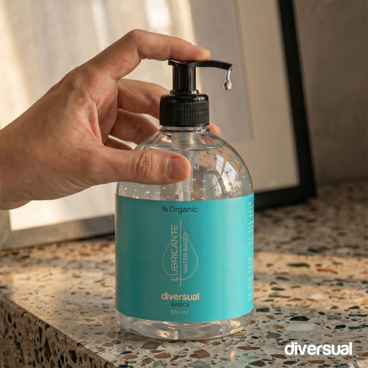 Lubricante Orgánico Base Agua 500 ml