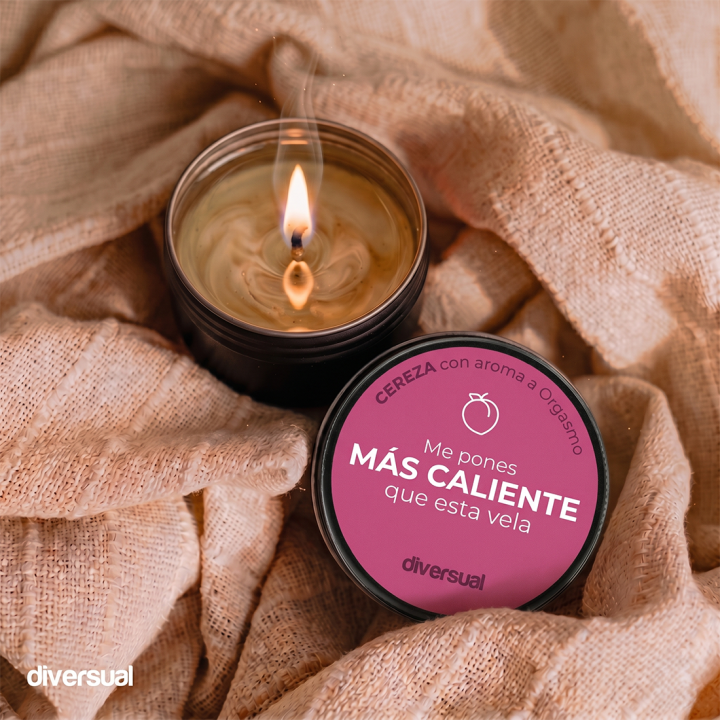 Vela de Masaje de Cereza 30 ml