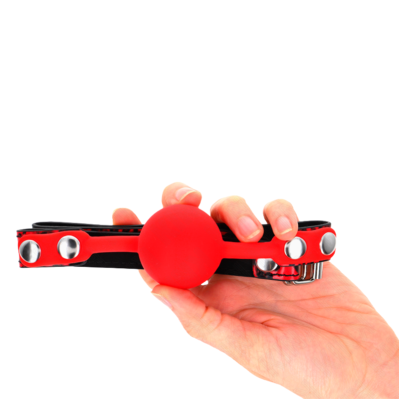 Mordaza de Bola Roja Modelo 2