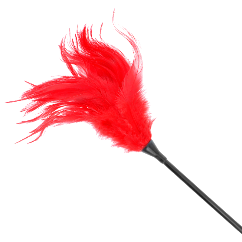 Plumas Múltiples para Cosquillas Rojas