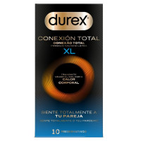 Durex Conexión Total XL Ultra Fino Sin Latex 10 Uds