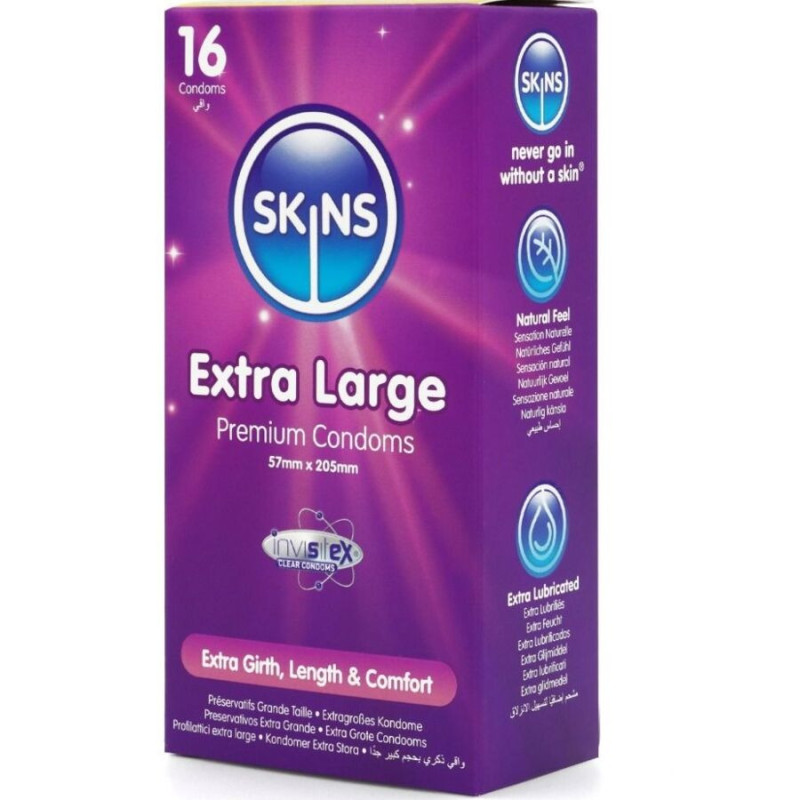 Preservativos Premium Talla XL 16 Uds