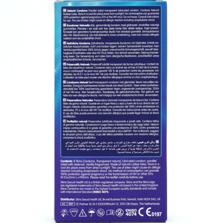 Preservativos Natural Premium 8 Uds