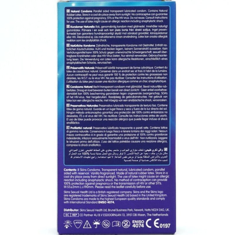 Preservativos Natural Premium 8 Uds