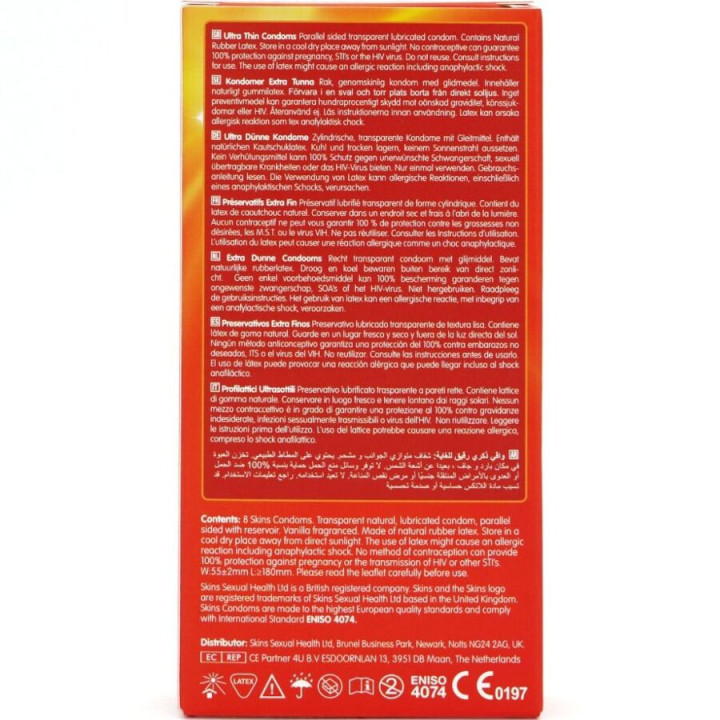 Preservativos Ultrafinos Premium 8 Uds
