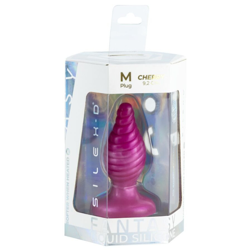Cherry Plug Anal Termo Reactivo Rosa