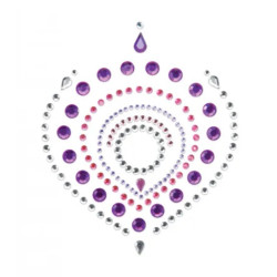 Joyeria Adhesiva Flamboyant Violeta Rosa