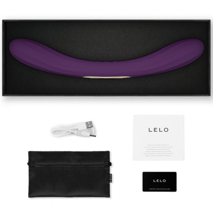 Lelo Boomerang Vibrador Doble Extremo Morado