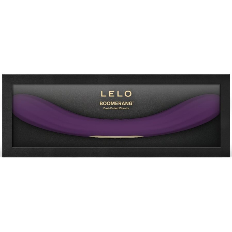 Lelo Boomerang Vibrador Doble Extremo Morado