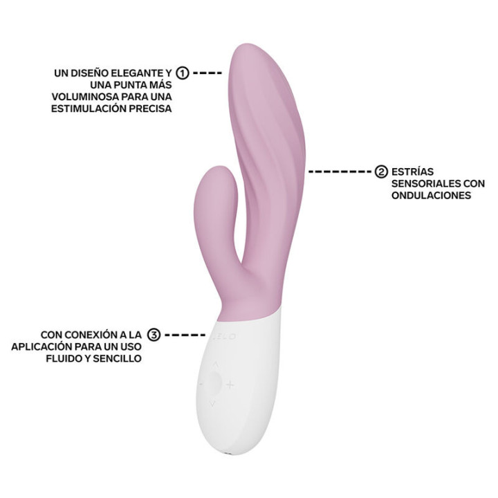 Lelo Ina Twist Vibrador Rosa