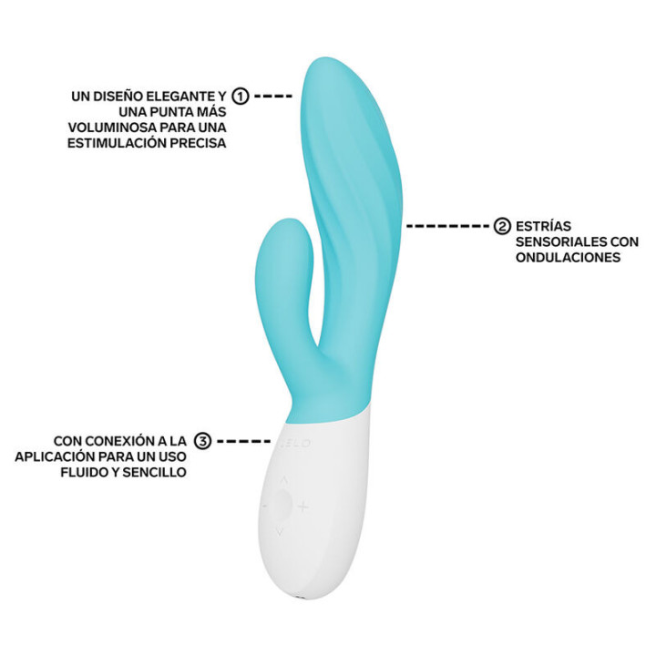 Lelo Ina Twist Vibrador Turquesa