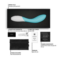 Lelo Mona Twist Vibrador Punto G Turquesa