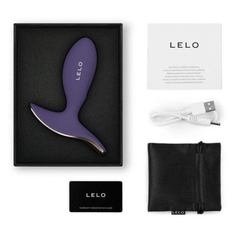 Lelo Surfer 2 Masajeador Anal Vibrador Unisex Morado
