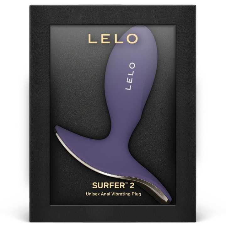 Lelo Surfer 2 Masajeador Anal Vibrador Unisex Morado