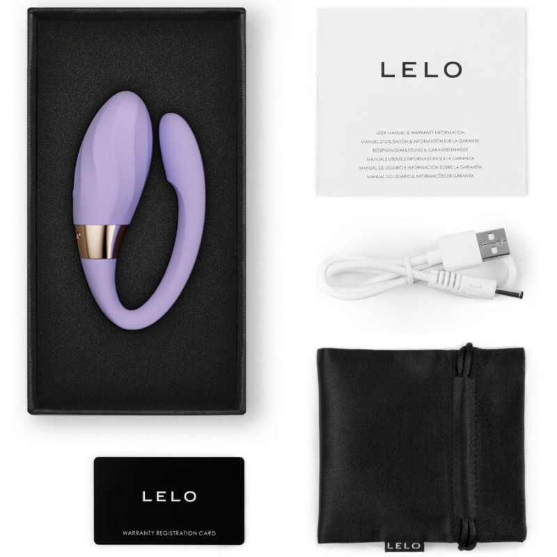 Lelo Tiani Twist Vibrador para Parejas Lavanda