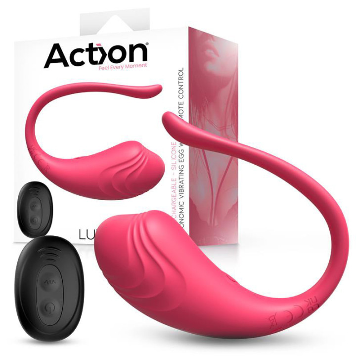 Luvia Huevo Vibrador Rosa