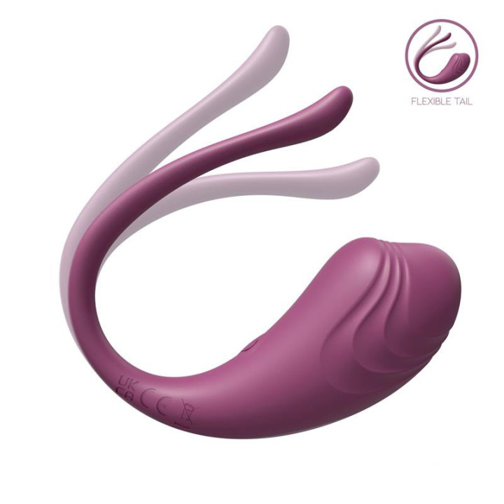 Luvia Huevo Vibrador Púrpura