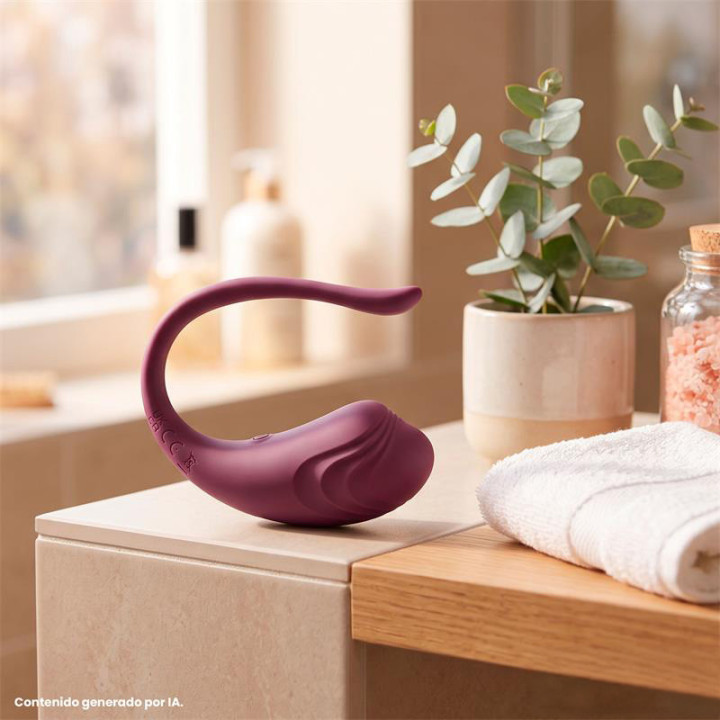 Luvia Huevo Vibrador Púrpura