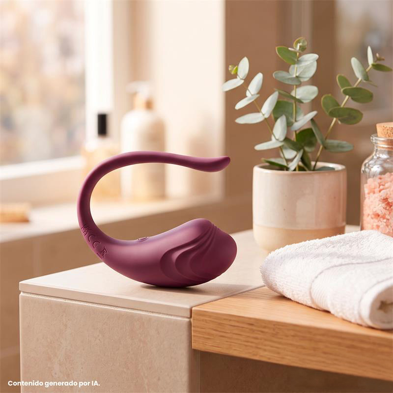 Luvia Huevo Vibrador Púrpura