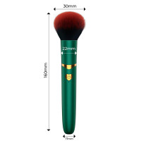 Secret Vert Estimulador Brocha de Maquillaje Verde