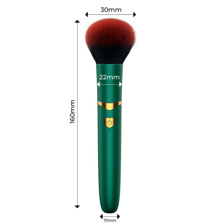 Secret Vert Estimulador Brocha de Maquillaje Verde