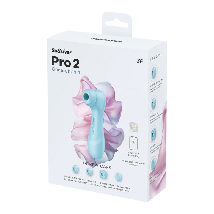 Satisfyer Pro 2 Generation 4 Turquesa -  NUEVO 2026