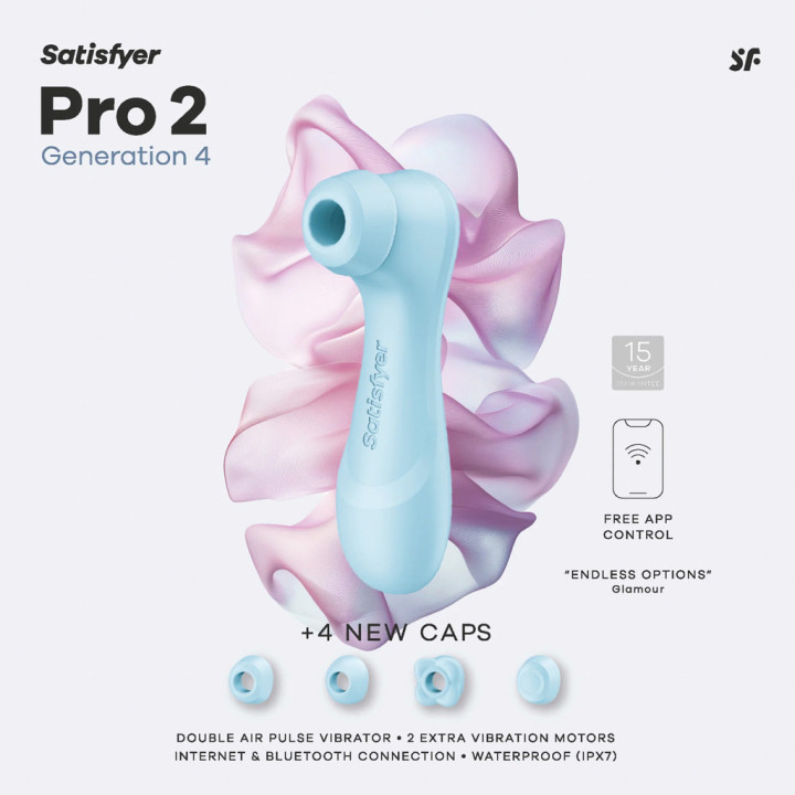Satisfyer Pro 2 Generation 4 Turquesa -  NUEVO 2026