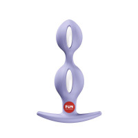 B Balls Duo Plug Anal Púrpura