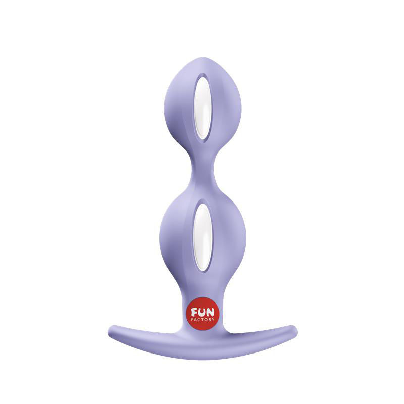 B Balls Duo Plug Anal Púrpura