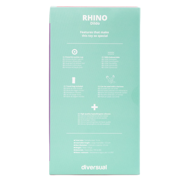Rhino Dildo Cereza