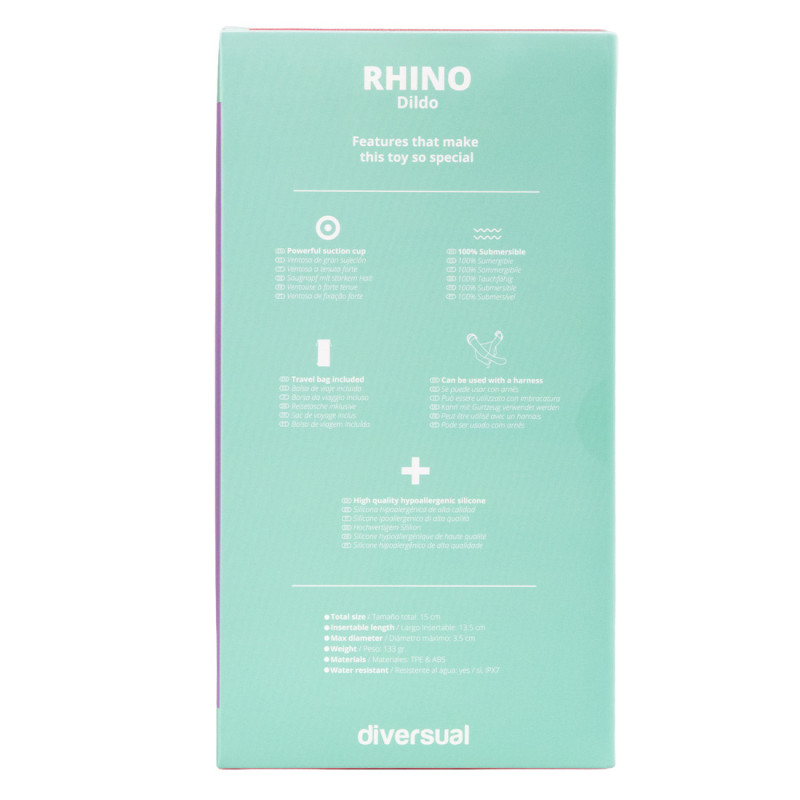 Rhino Dildo Cereza