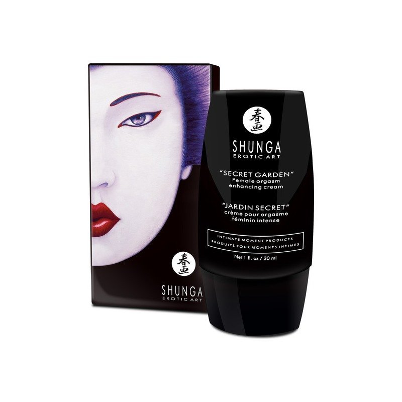 Shunga Crema Orgasmo Femenino Intenso Jardin Secreto