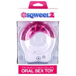 Sqweel 2 Blanco Simulador De Sexo Oral