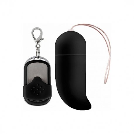 Huevo Vibrador Punto-G Grande Negro