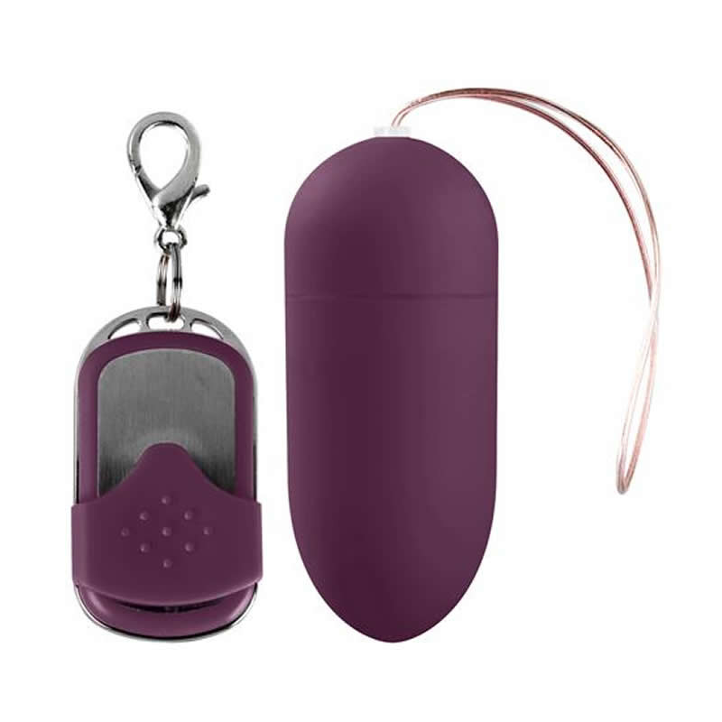 Huevo Vibrador Remoto 10 Vel Morado